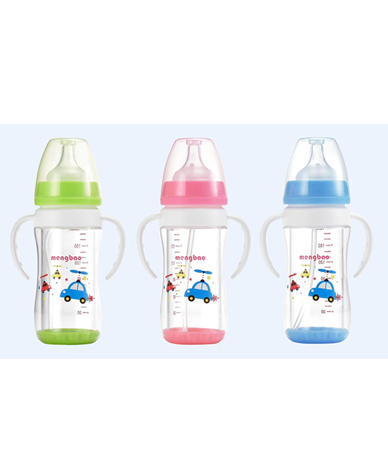 mengbao盟宝奶瓶180ml新生儿双层玻璃奶瓶代理,样品编号:100006