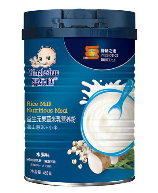 婴乐膳益生元果蔬米乳营养粉水果味 淮山薏米+小米