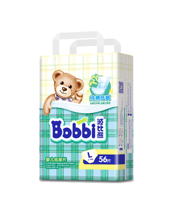 波比熊纯棉低敏大包纸尿片L56