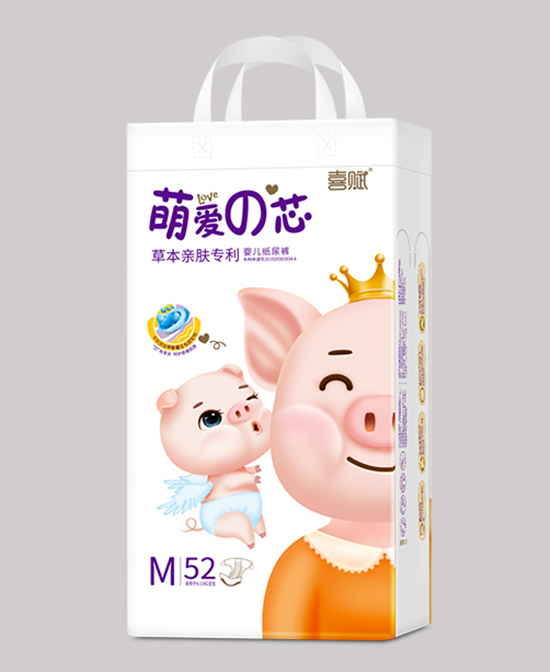米奇冠纸尿裤萌爱の芯尿裤M52代理,样品编号:101734