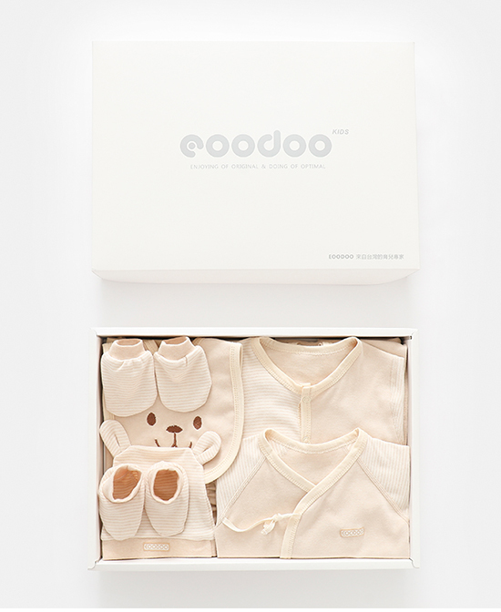 eoodoo品都服饰新生儿礼盒套装代理,样品编号:103558