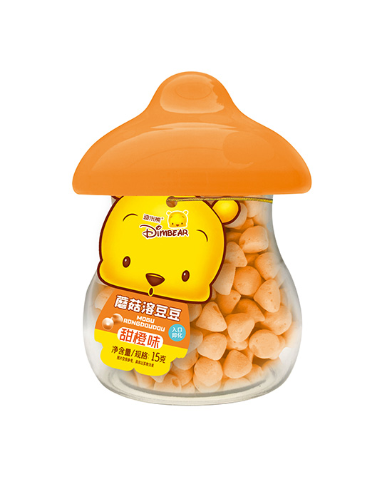 迪米熊米粉雨伞罐（甜橙味效果图）代理,样品编号:114365