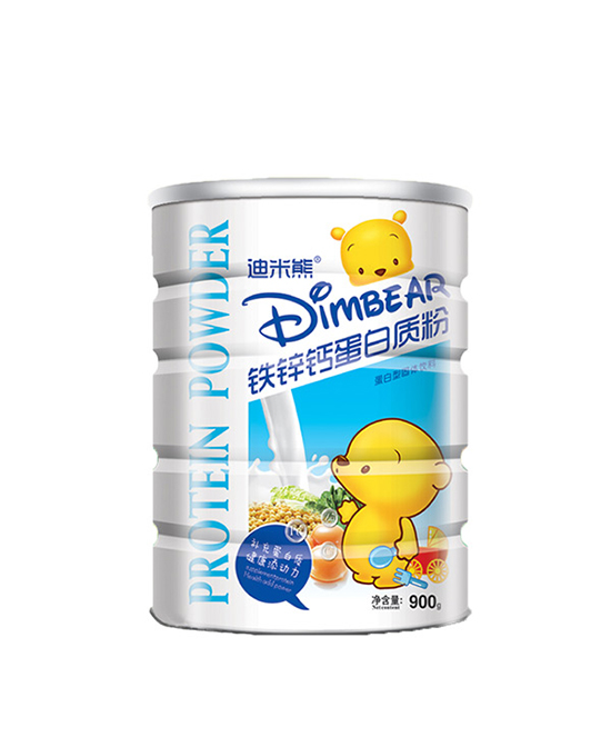 迪米熊铁锌钙蛋白质粉(铁桶)