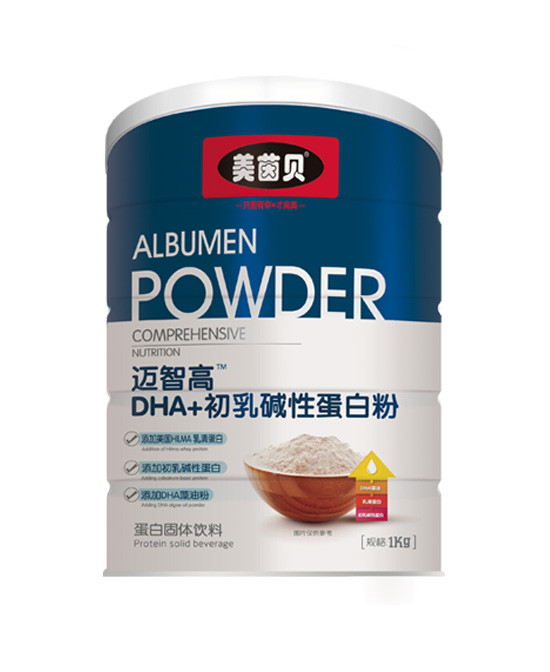 美茵贝DHA+乳清碱性蛋白粉