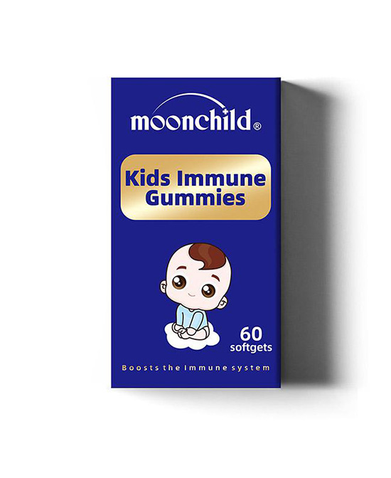 Moonchild酵母β葡聚糖, 益生菌儿童增强免疫力软糖代理,样品编号:113542