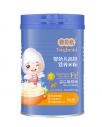 婴贝尼益生菌原味婴幼儿高铁营养米粉