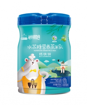 钙铁锌水苏糖营养米乳