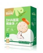 果蔬妃DHA蔬菜鳕鱼饼