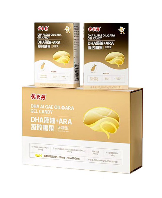 优卡丹DHA藻油+ARA凝胶糖果
