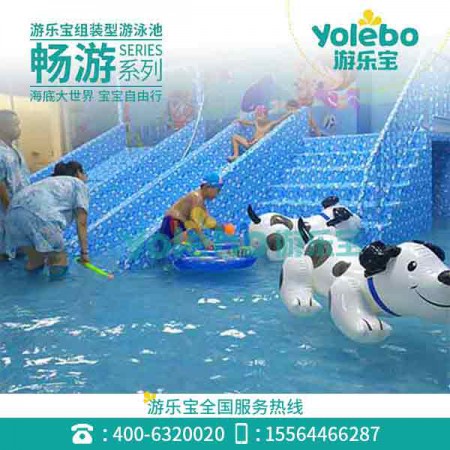 宁夏恒温水上乐园软包戏水小品设备钢结构儿童戏水乐园