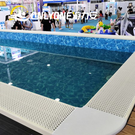 云南拼装成人钢板池设备-室内装配式私家别墅游泳池