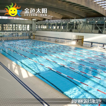 吉林游泳室内拼接泳池设备钢结构大型健身会所组装式泳池
