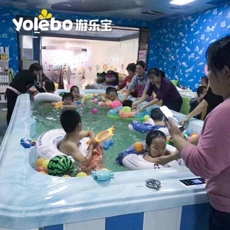 河南水育早教游泳馆设备-婴儿游泳池厂家量身定制